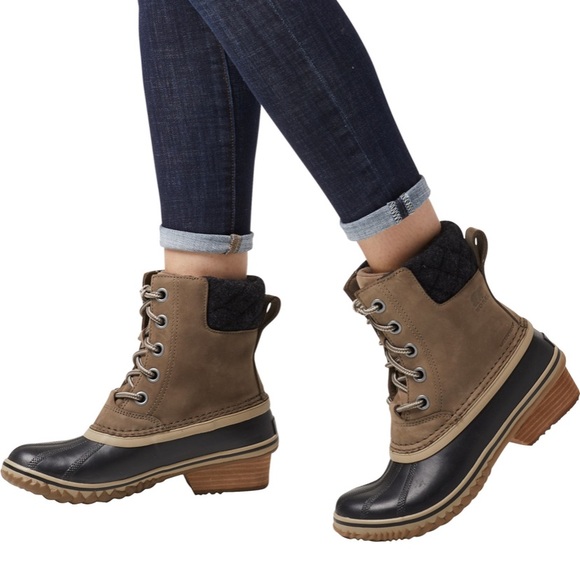 New! Sorel Slimpack II Lace Waterproof Insulated Duck Snow Winter Boots - Picture 5 of 5